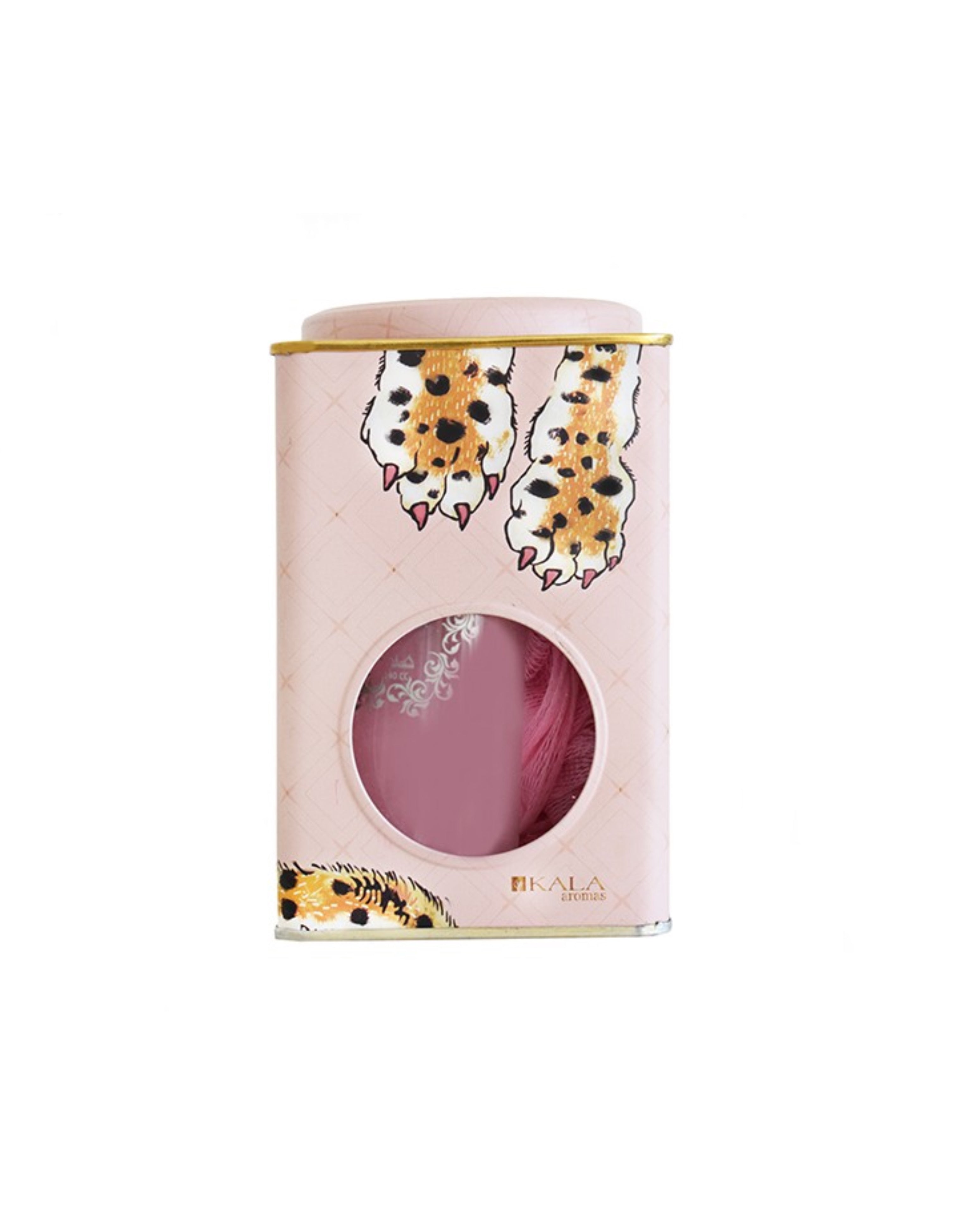 LATA PARISIAN TIGER CON SHOWER Y ESPONJA