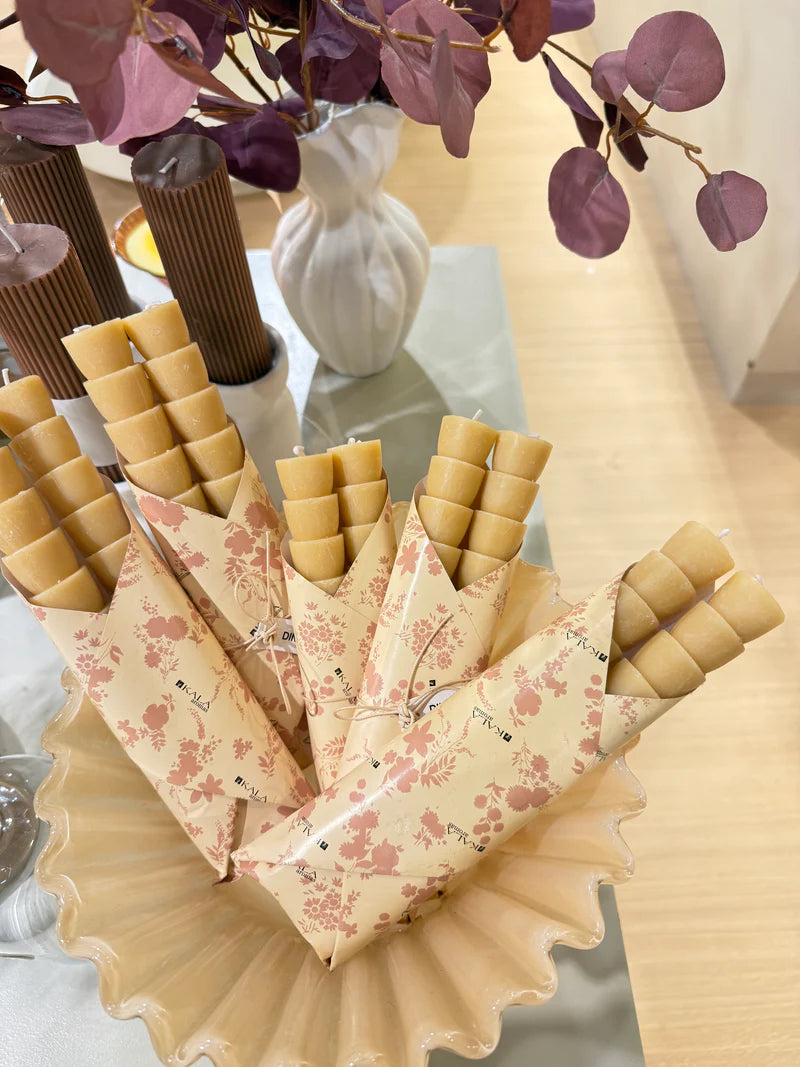 SET DE VELAS CONICAS X 2