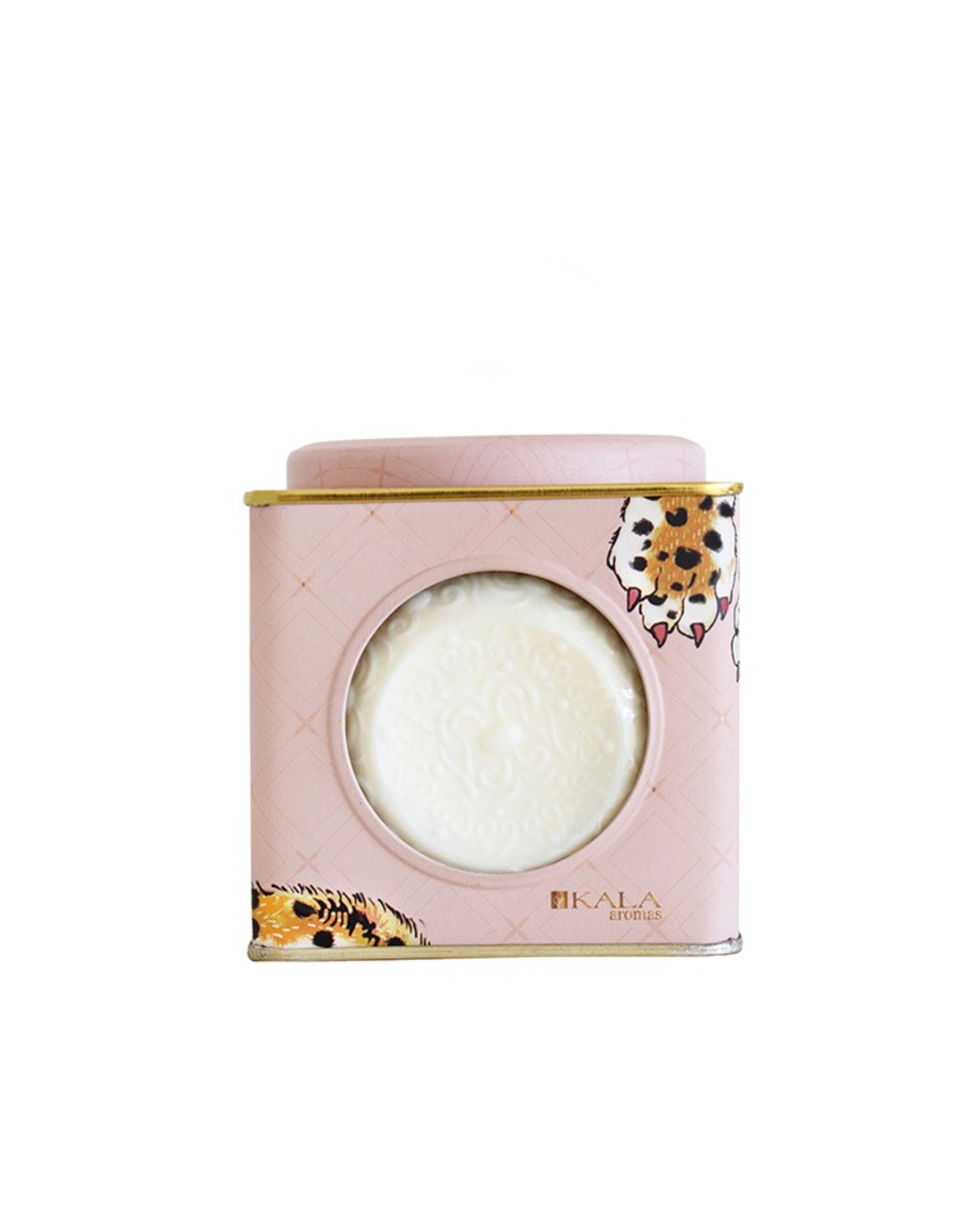 LATA PARISIAN TIGER CON JABÓN Y ESPONJA