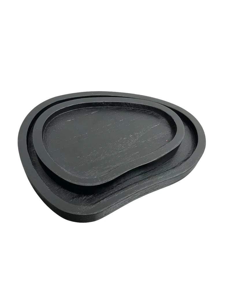 BANDEJAS MADERA SET X 2