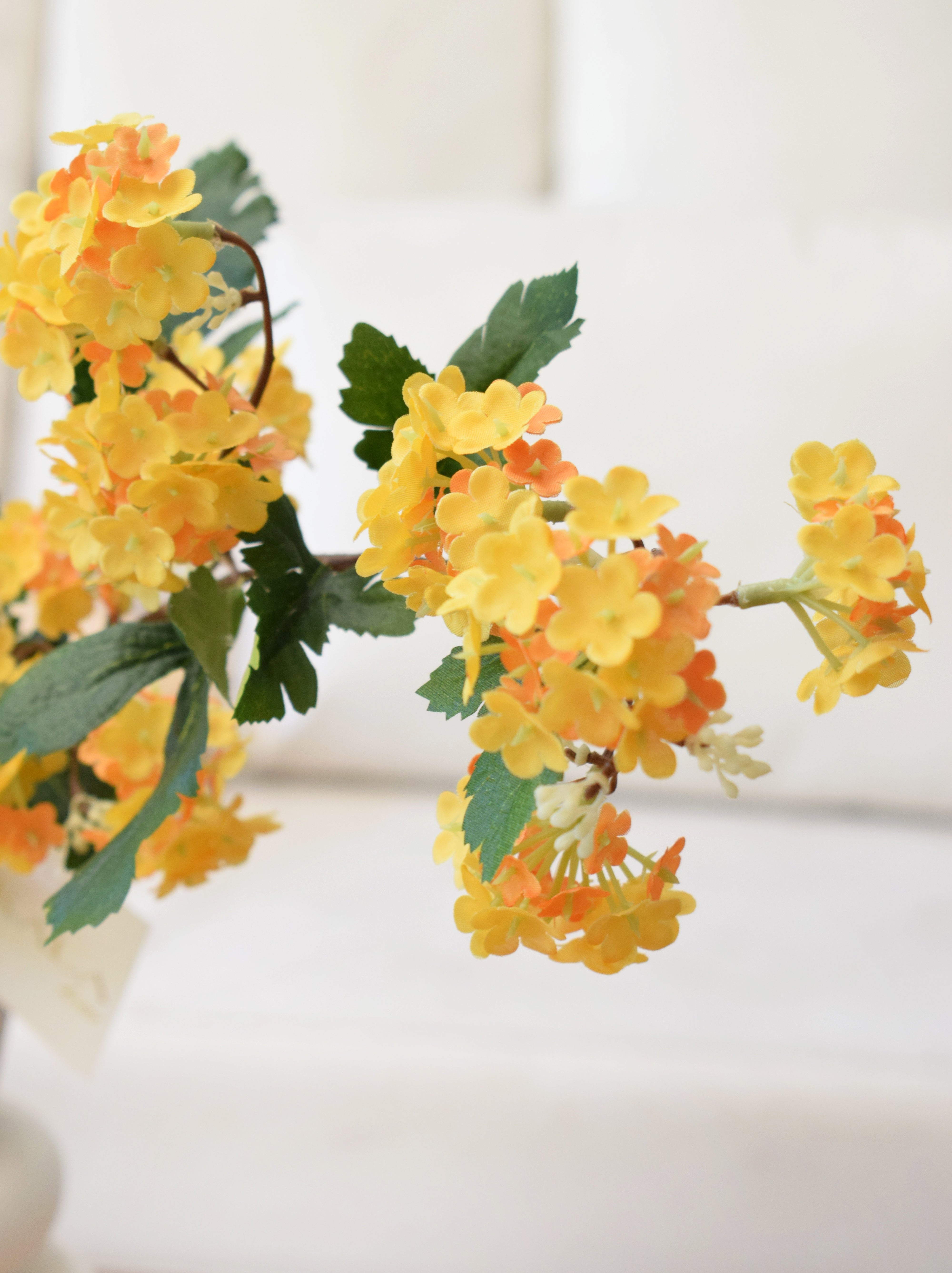 VARA ROCIO DE NIEVE AMARILLA