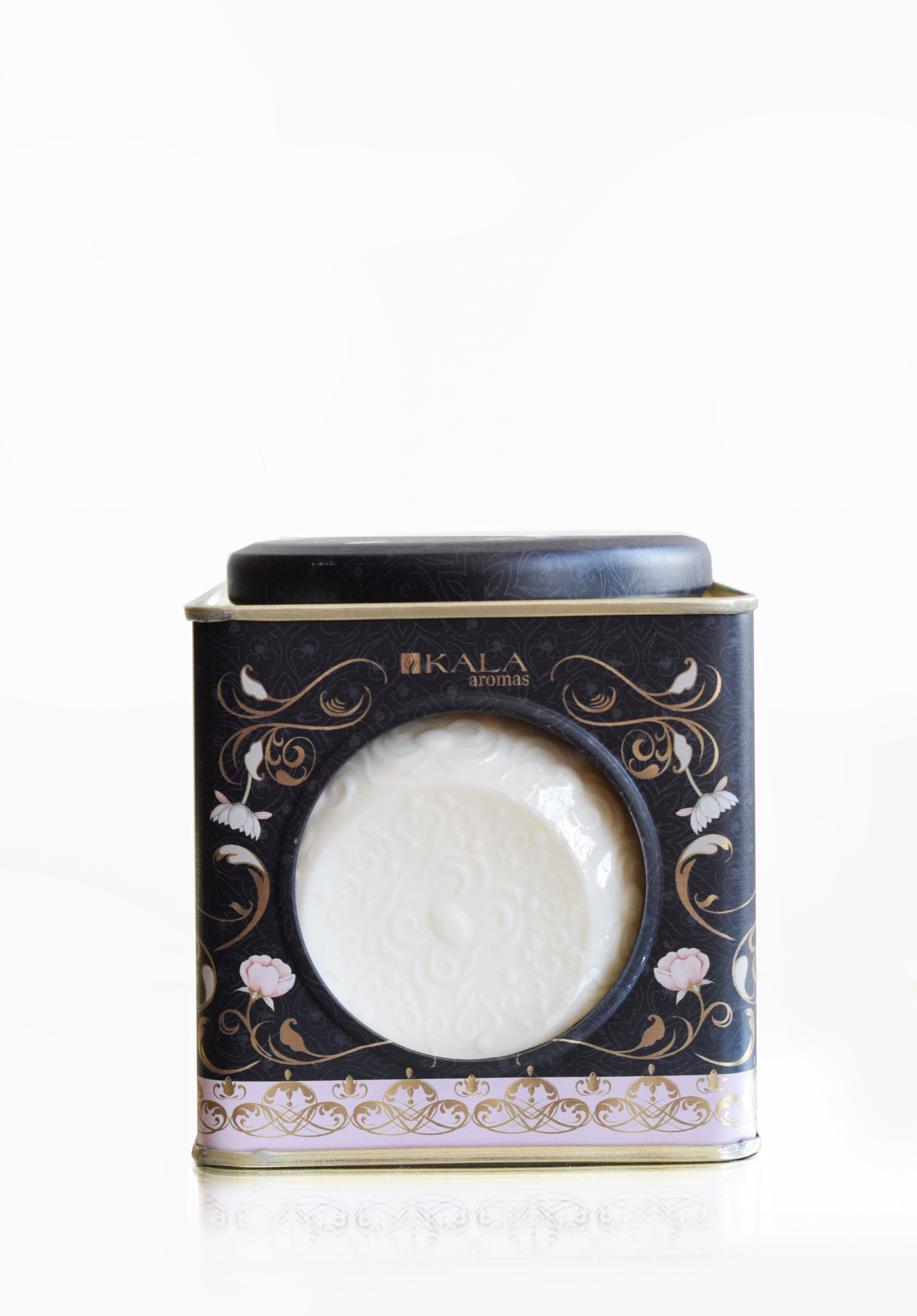 LATA ALICE BLACK CON JABON Y ESPONJA