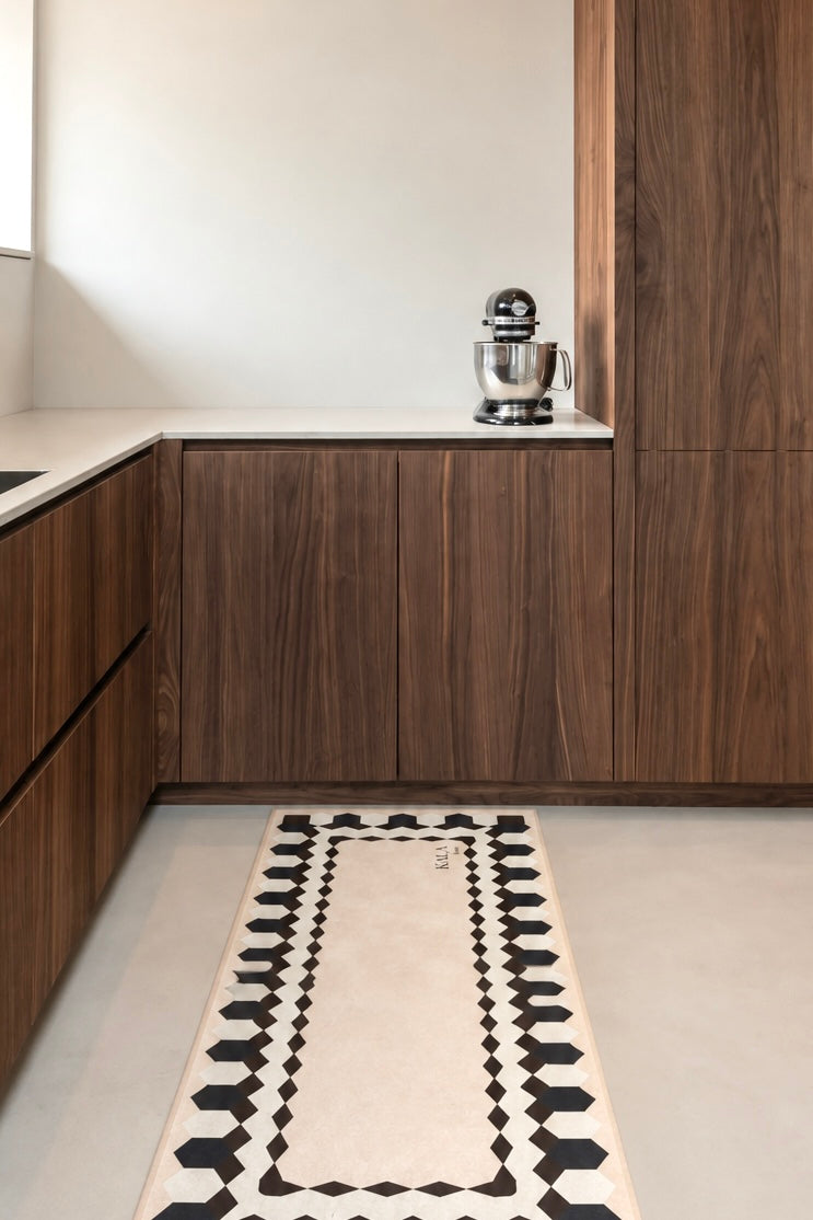 ALFOMBRA MOSAIC MARRON