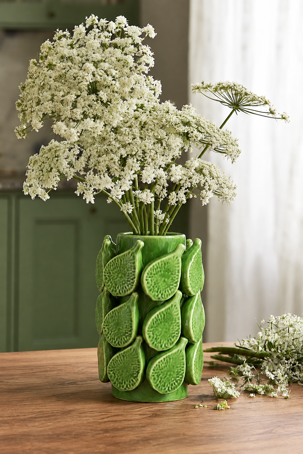 FLORERO HIGO VERDE