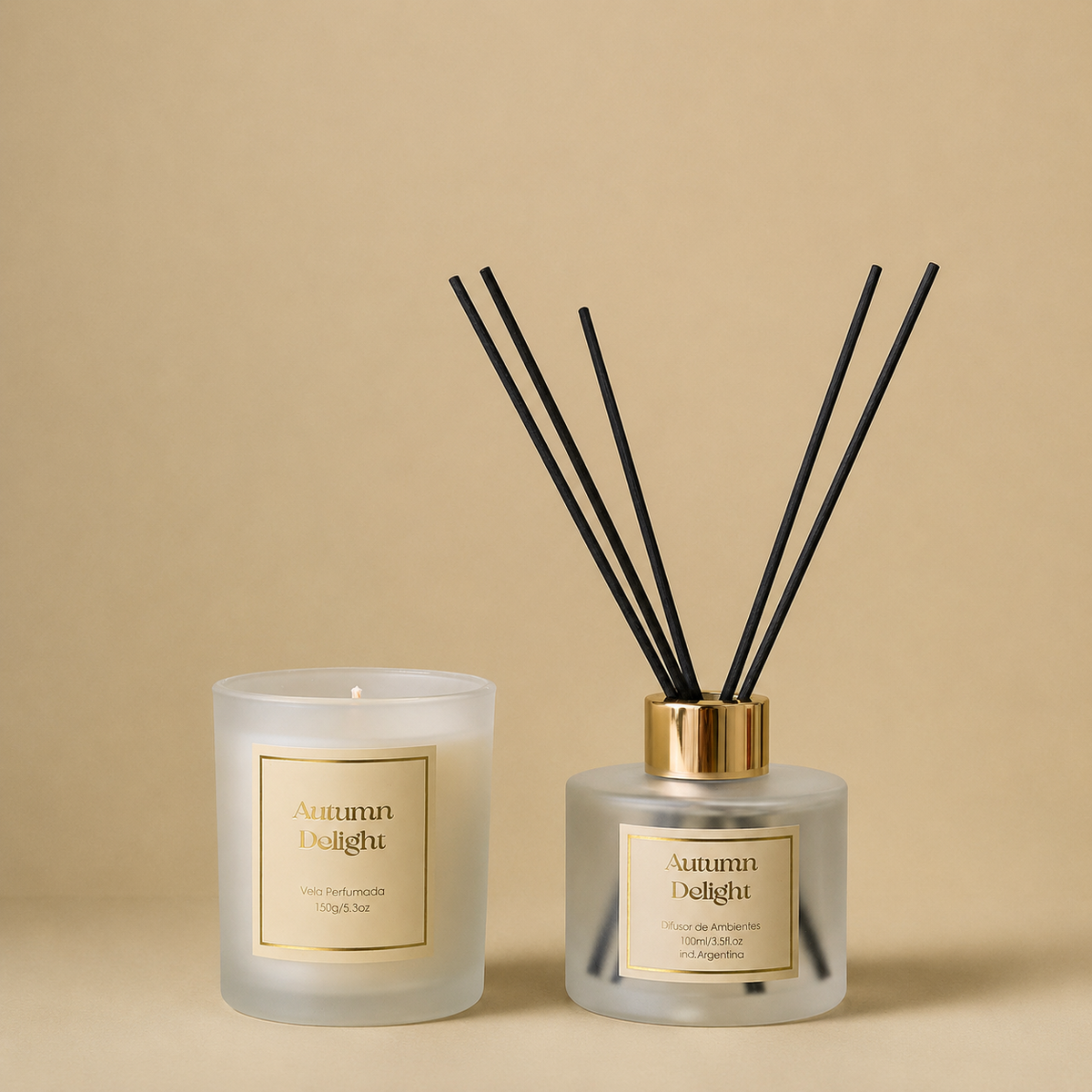 SET CHRISTMAS AUTUMN DELIGHT VELA Y DIFUSOR