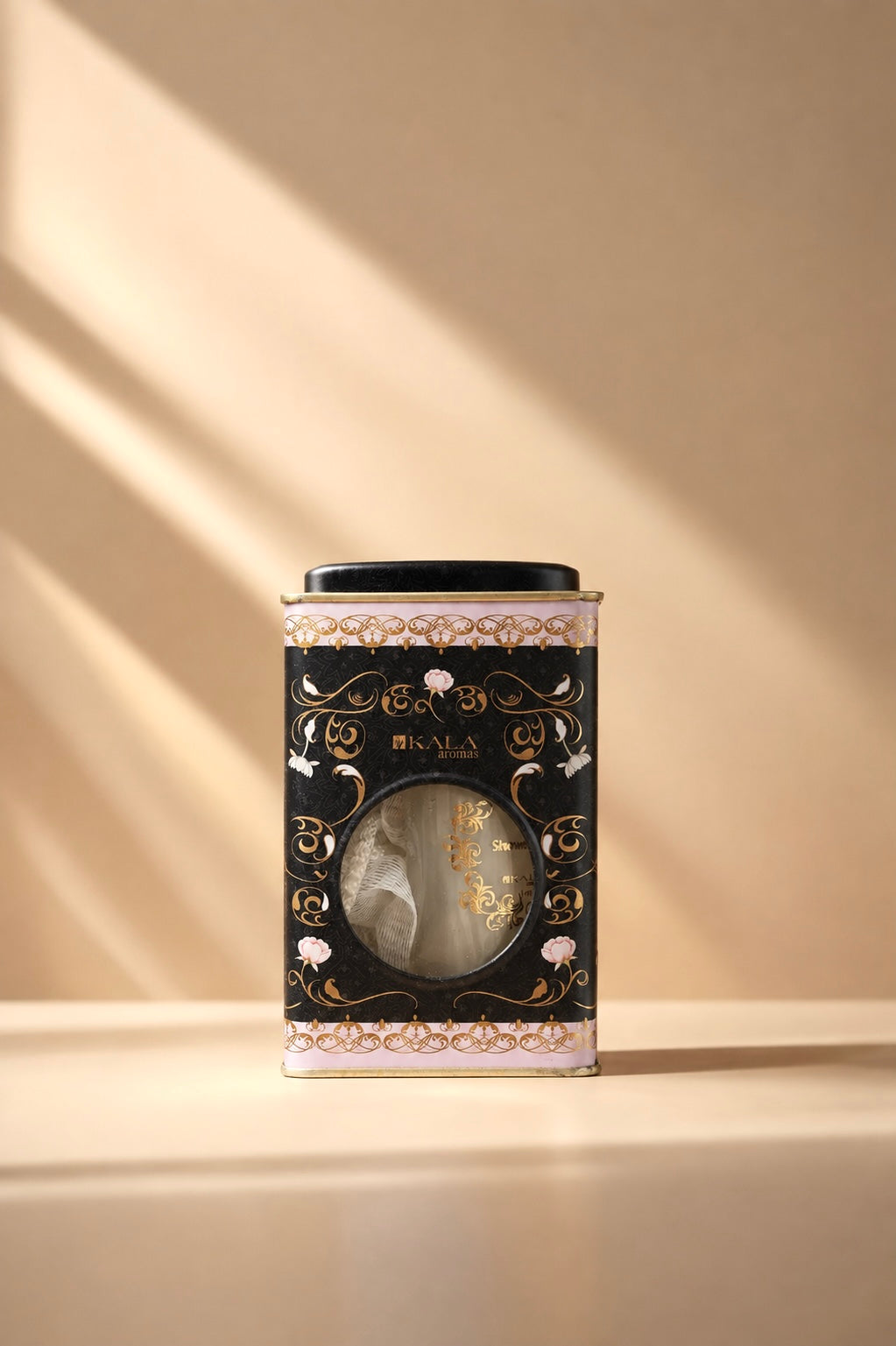LATA ALICE BLACK CON SHOWER Y ESPONJA