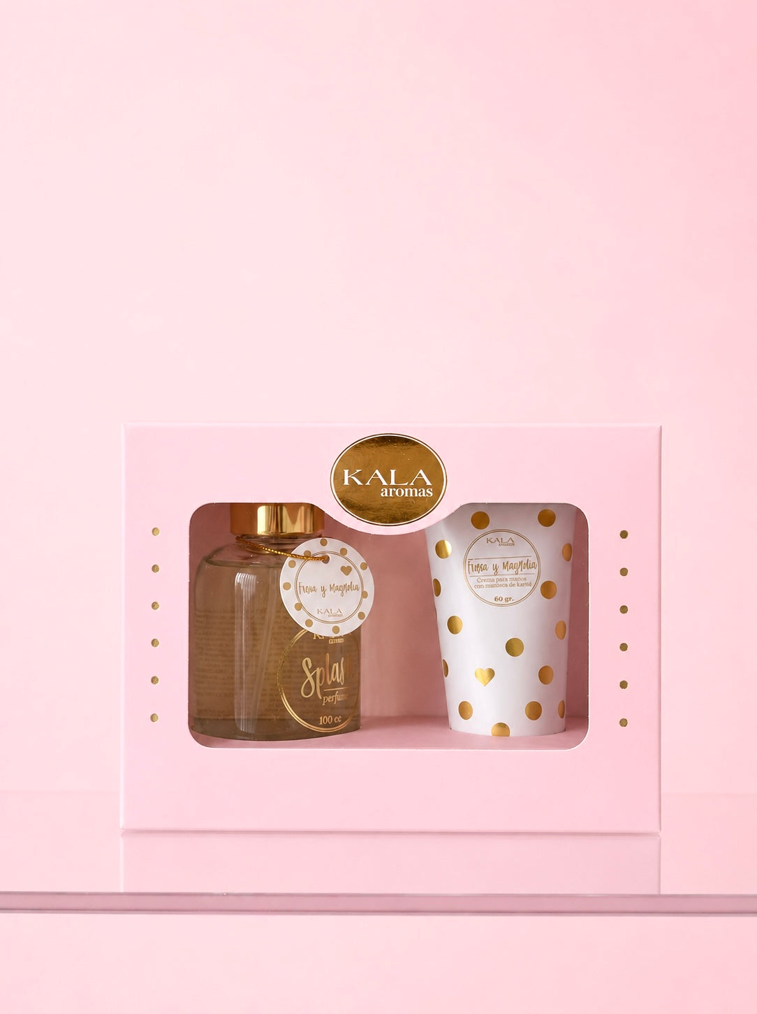 CAJA LUXURY CON BODY SPLASH Y CREMA