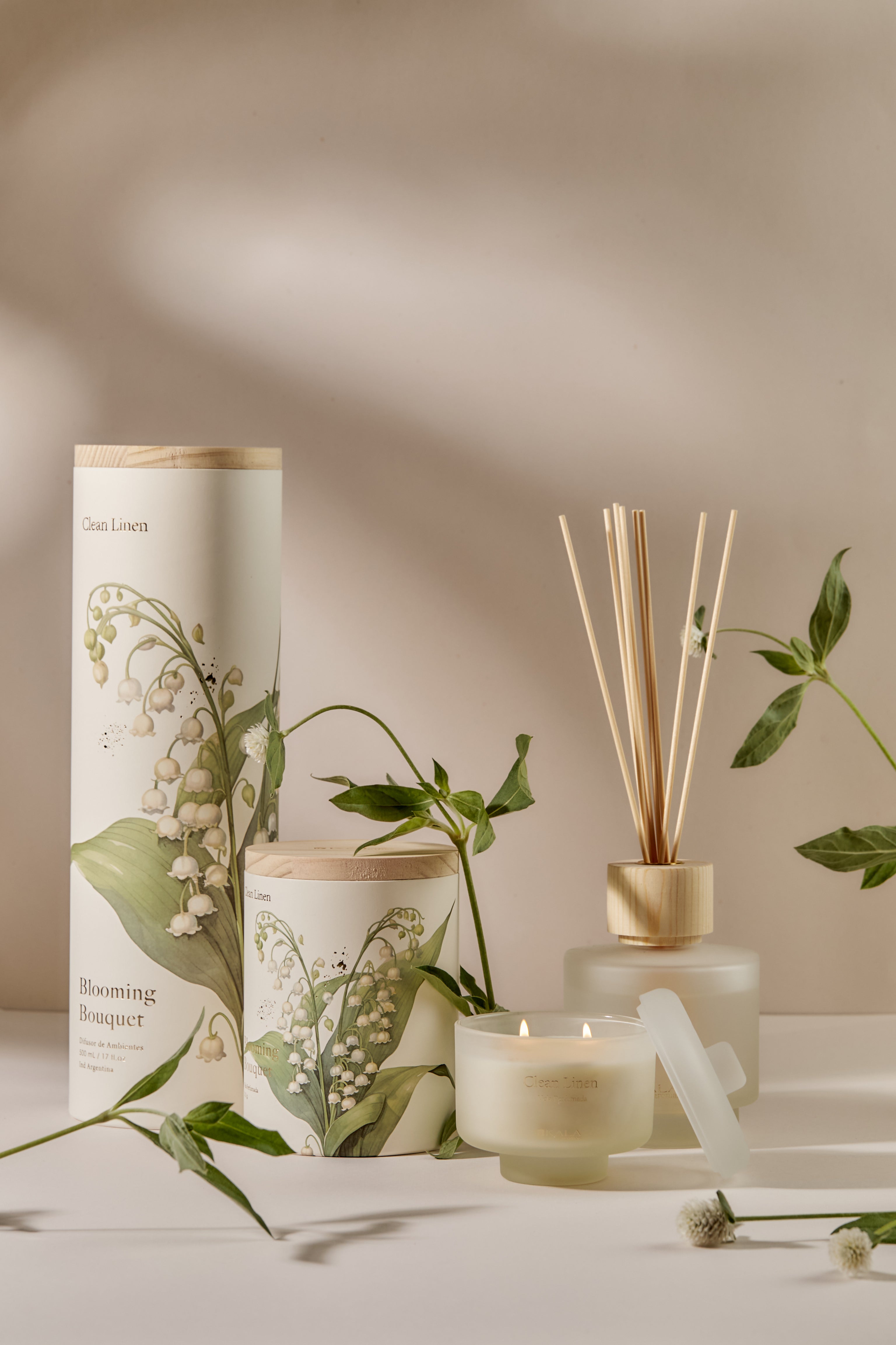 DIFUSOR AMBIENTAL CLEAN LINEN X 500 GR